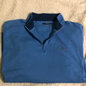 Greg Norman ¼ Zip Pullover - Blue - Size: XXL
